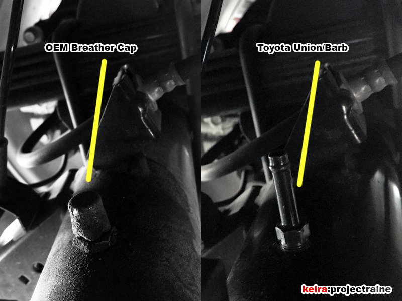 HowTo Rear Axle Vent Mod ProjectKeira