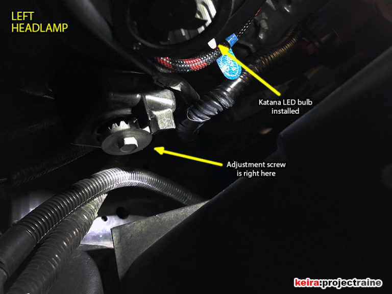 How-To: Aim Your Headlamps (with LED Bulbs Installed) – Project:Keira